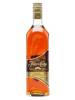 Flor de Cana Rum 7yr Gran Reserva  Nicaragua 40% ABV 750ml